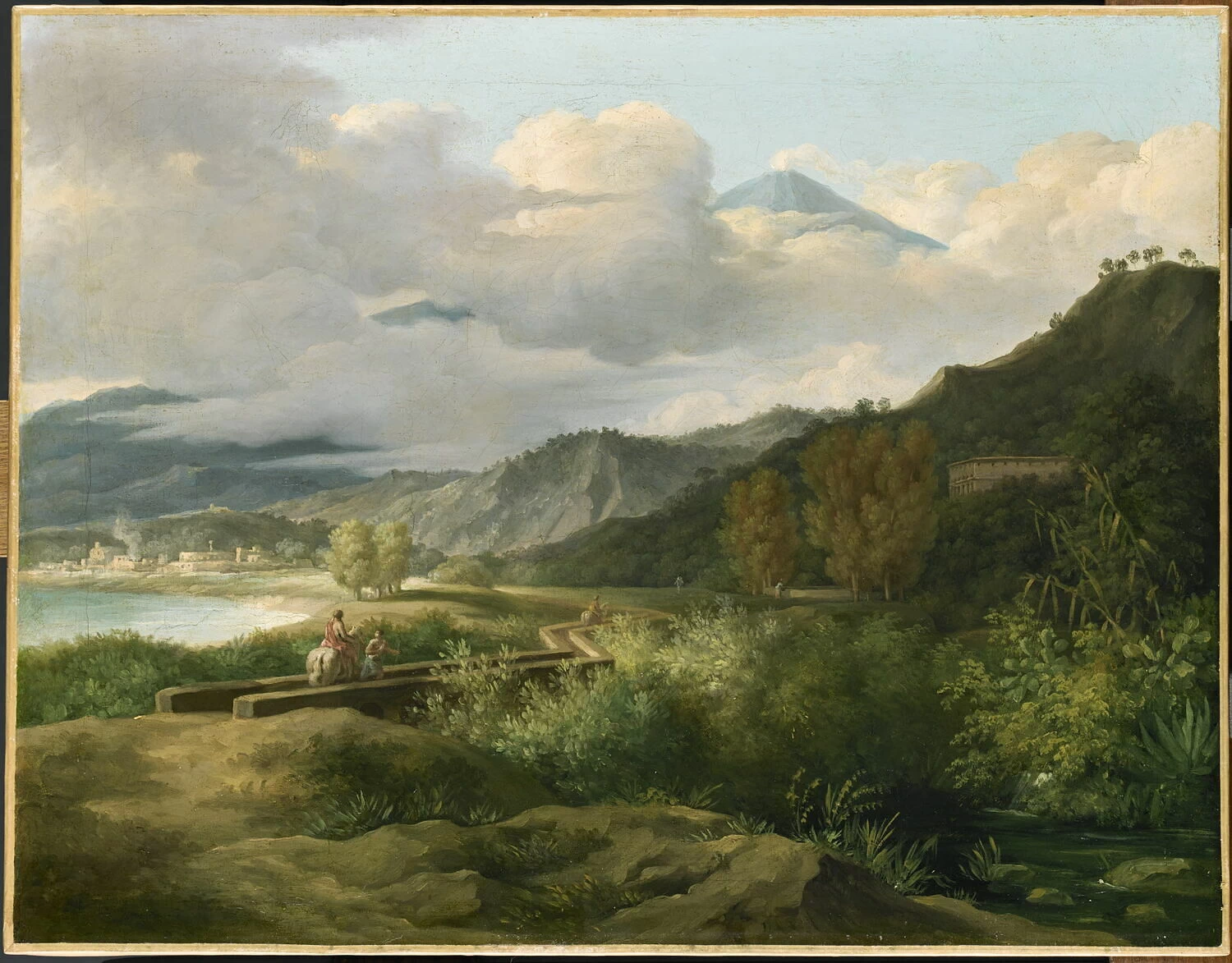 Tempesta sull'Etna - Louvre Collection